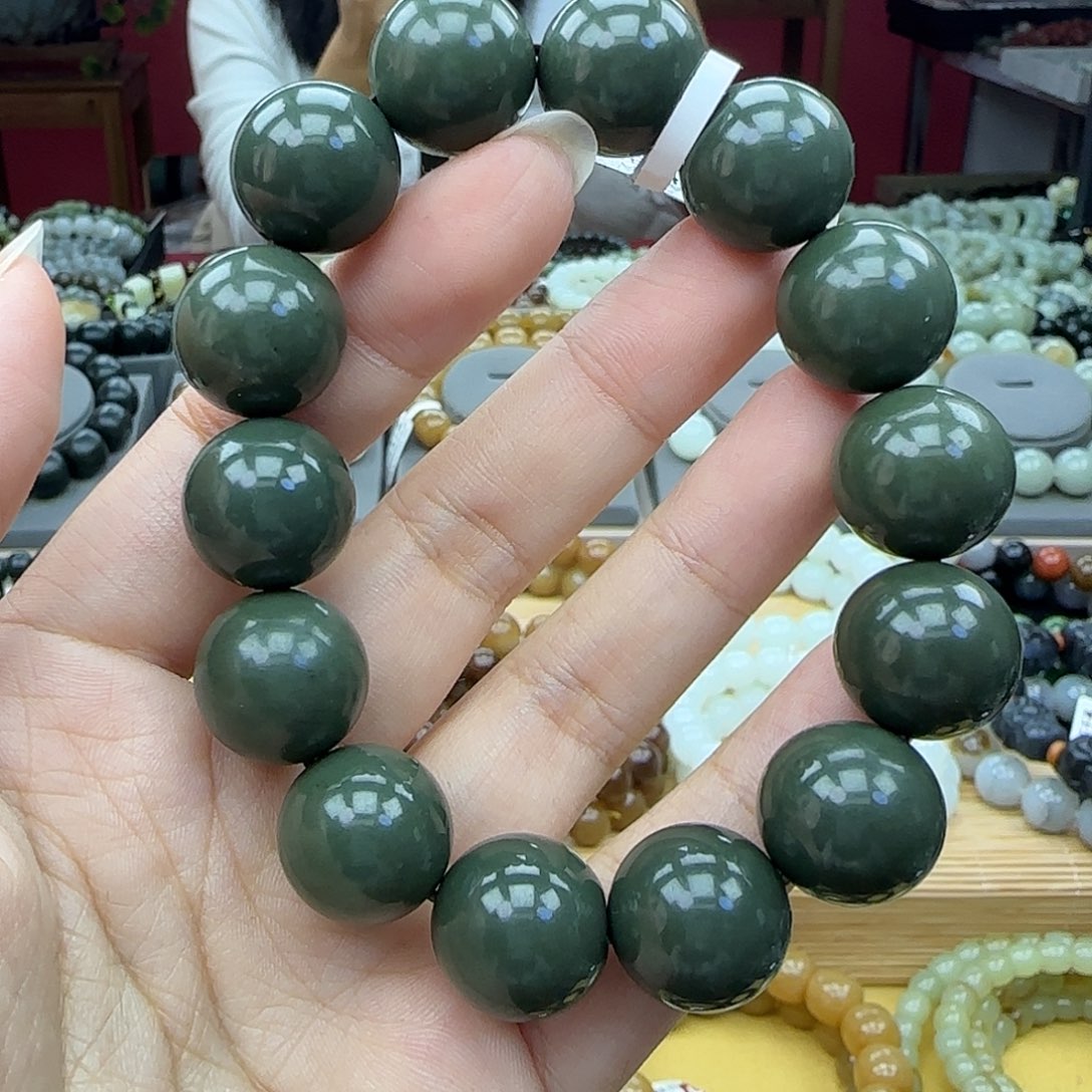 和田玉手链未镶嵌