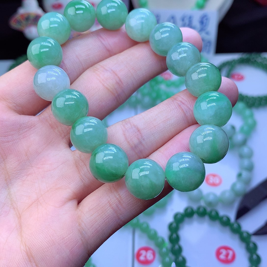 翡翠毛衣链未镶嵌卡12.9