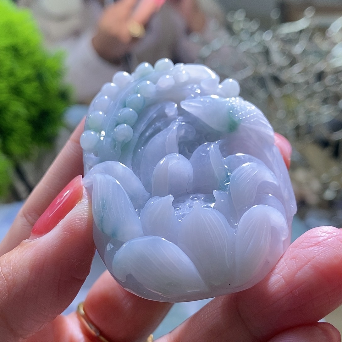 【闪购商品】翡翠颈饰未镶嵌喜上眉梢