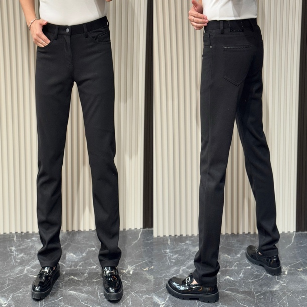 小雨男装｜立体·剪裁｜7066秋冬厚款磨毛绒感精品休闲裤L
