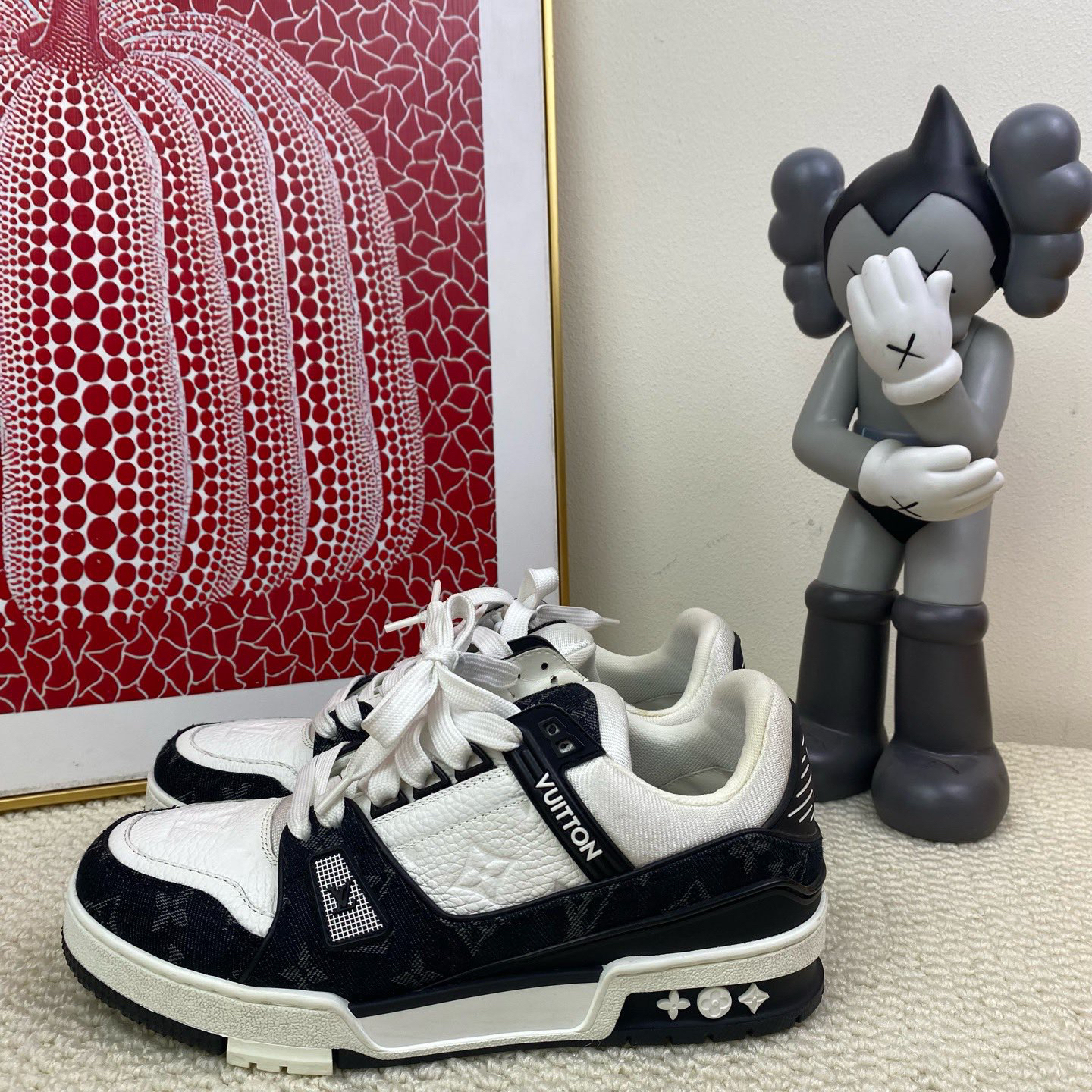 99新 LouisVuitton/路易威登 2522/Trainer 休闲鞋/38码