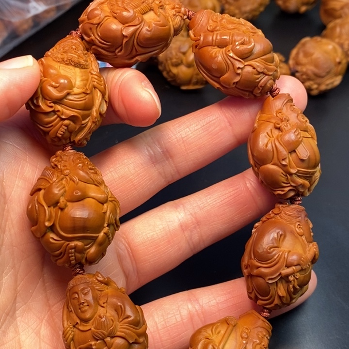 仙***爹手串/手链橄榄核八仙手串