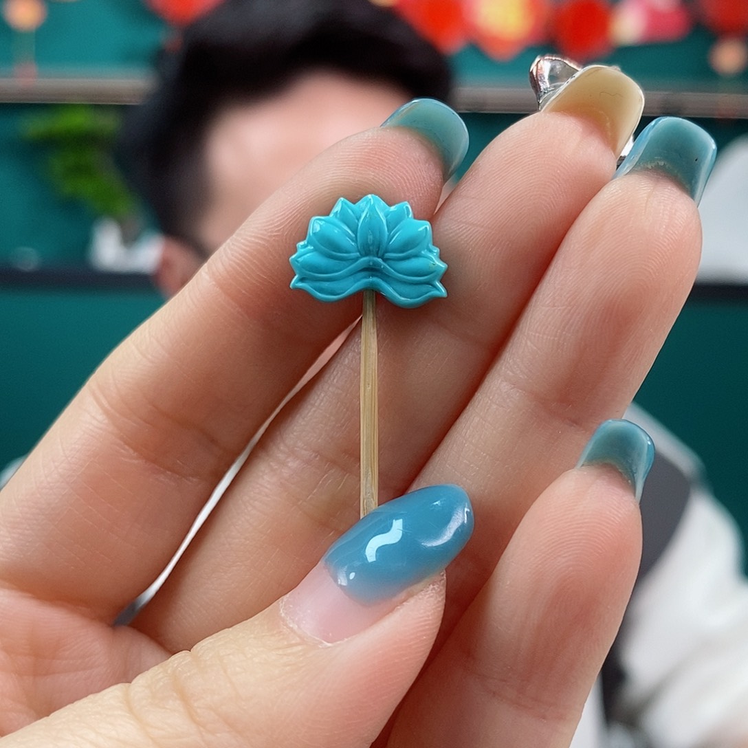 绿松石珠宝奇石未镶嵌