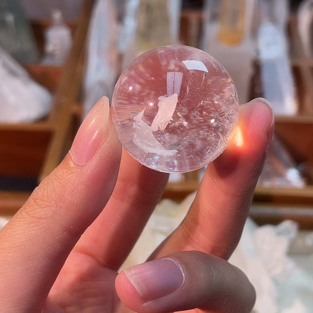 手链水晶未镶嵌白阿塞28mm球71号