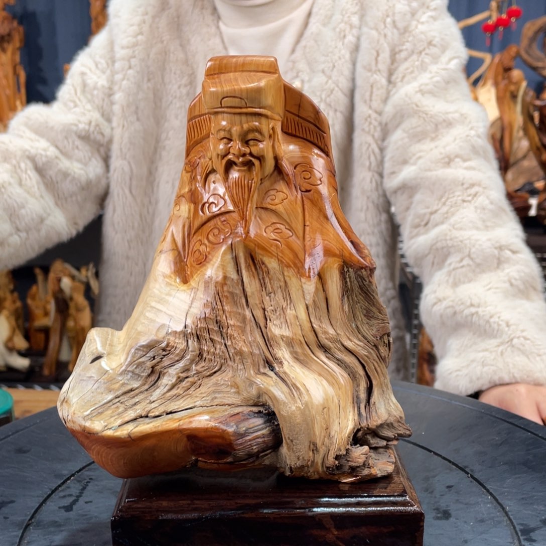 柏木（崖柏）随型摆件