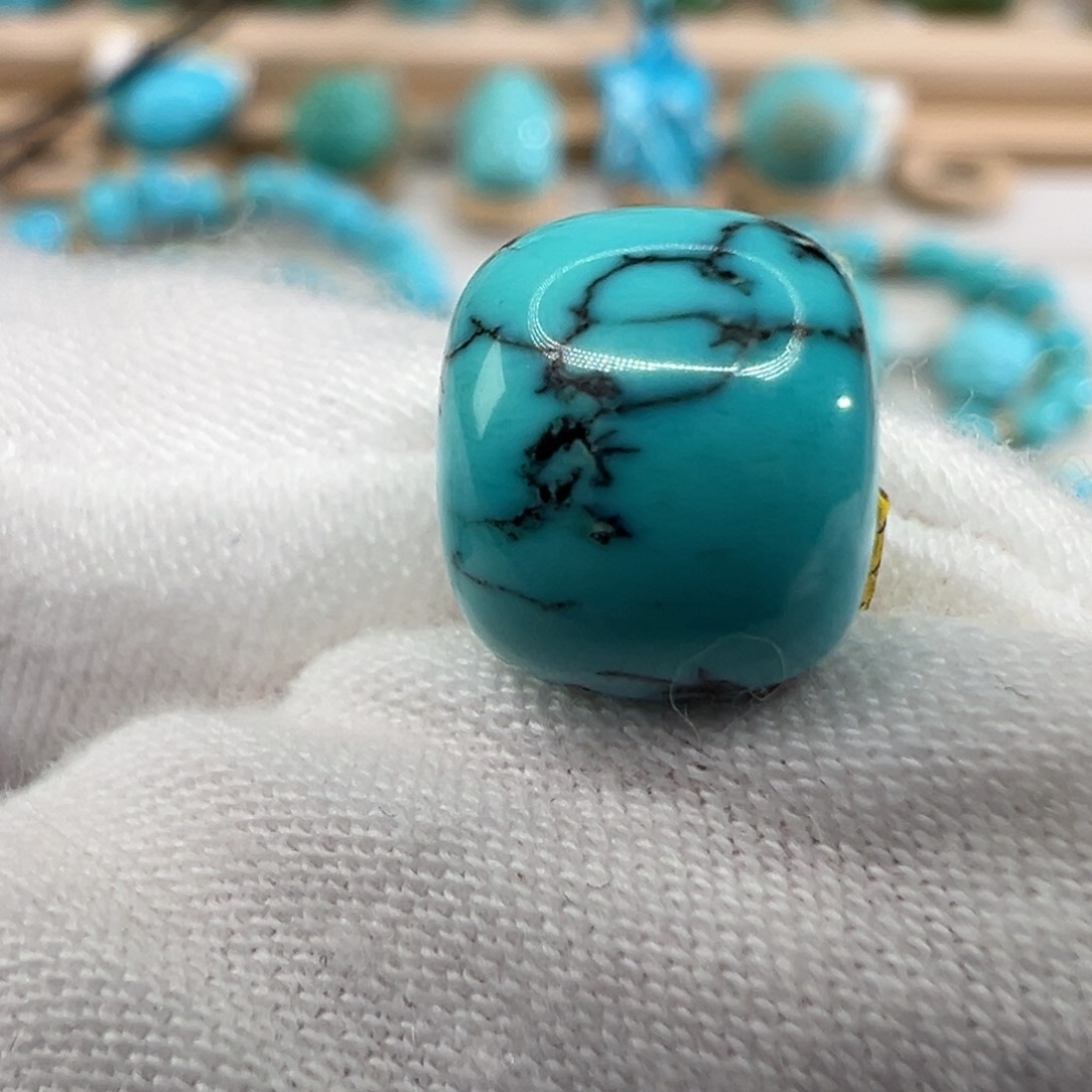 绿松石未镶嵌配饰10mm