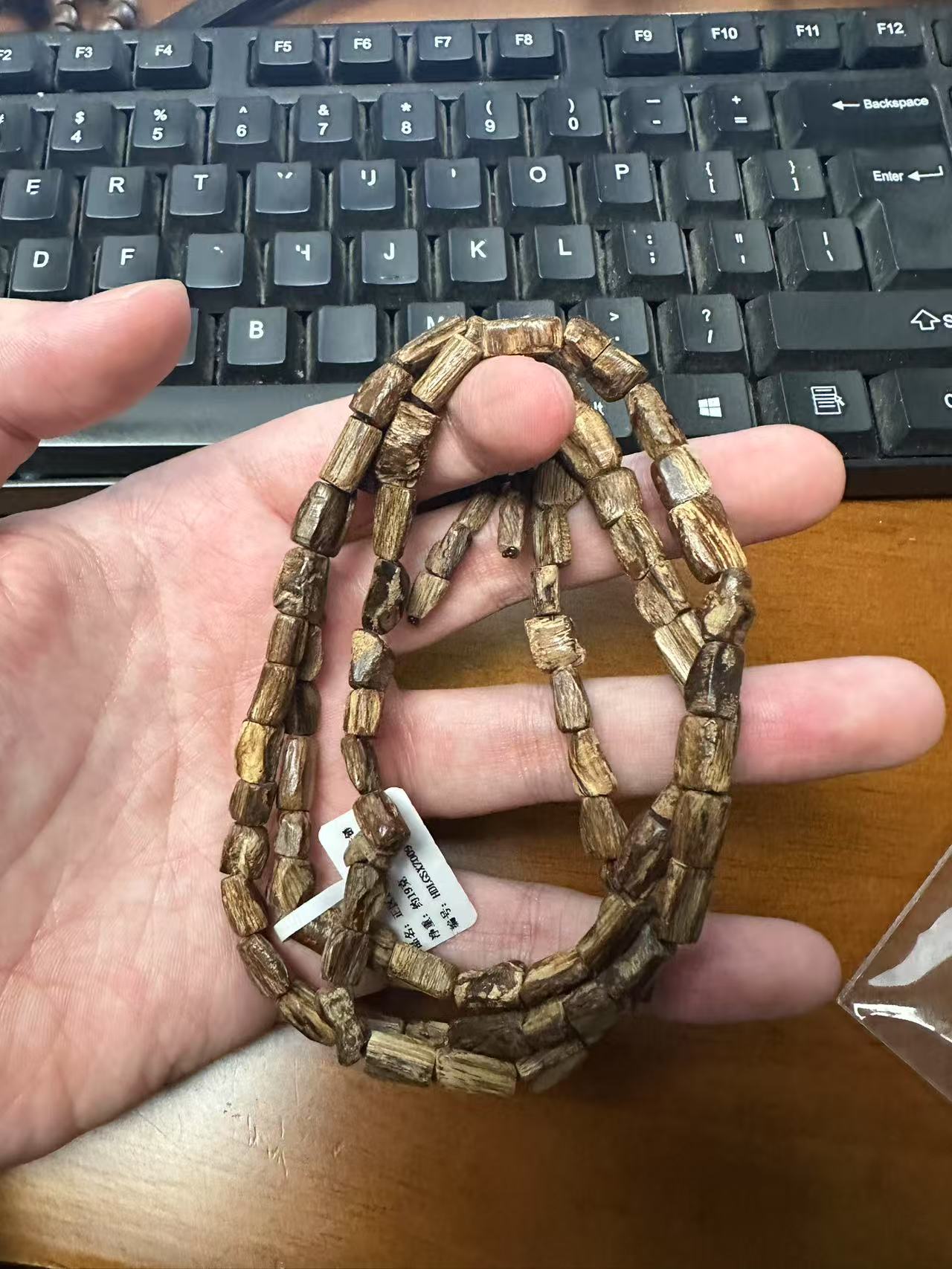 达拉干沉香随型珠链