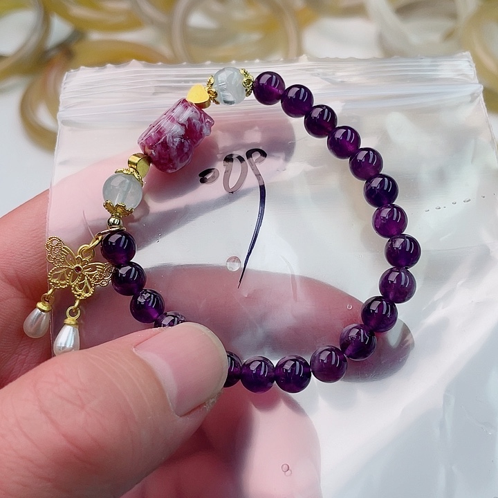 玛瑙/玉髓手镯合金009