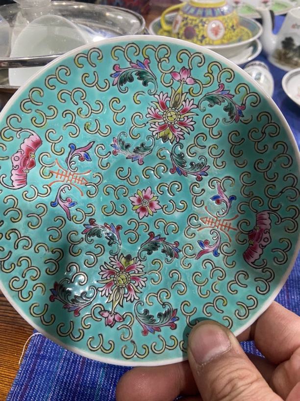 景德镇绿杨连窝盘