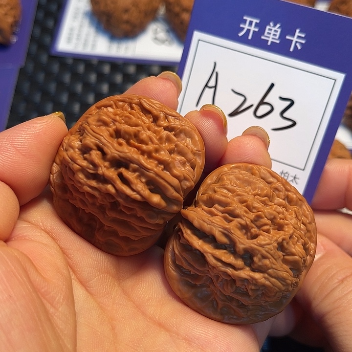 把件桃核42楼子A263