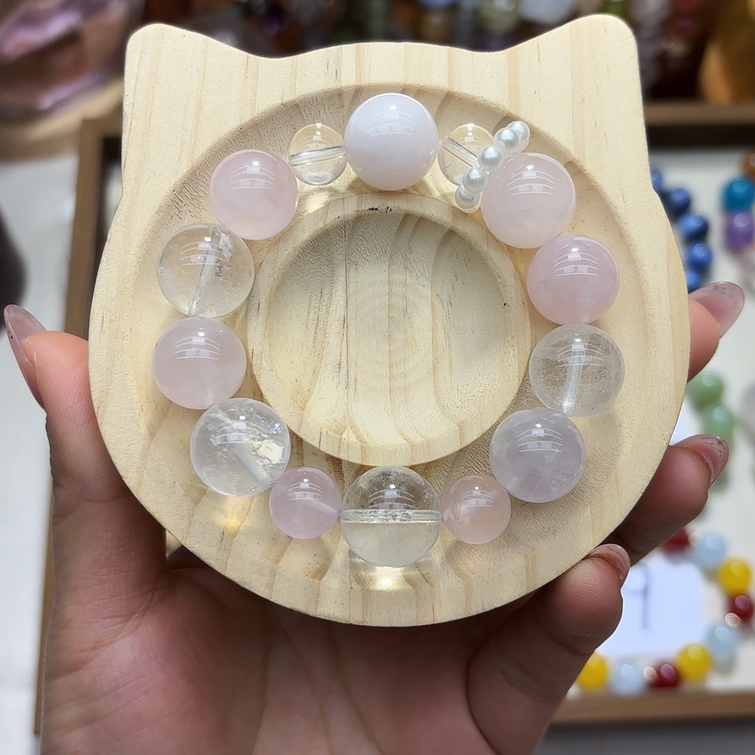 石英石高级感多宝手串