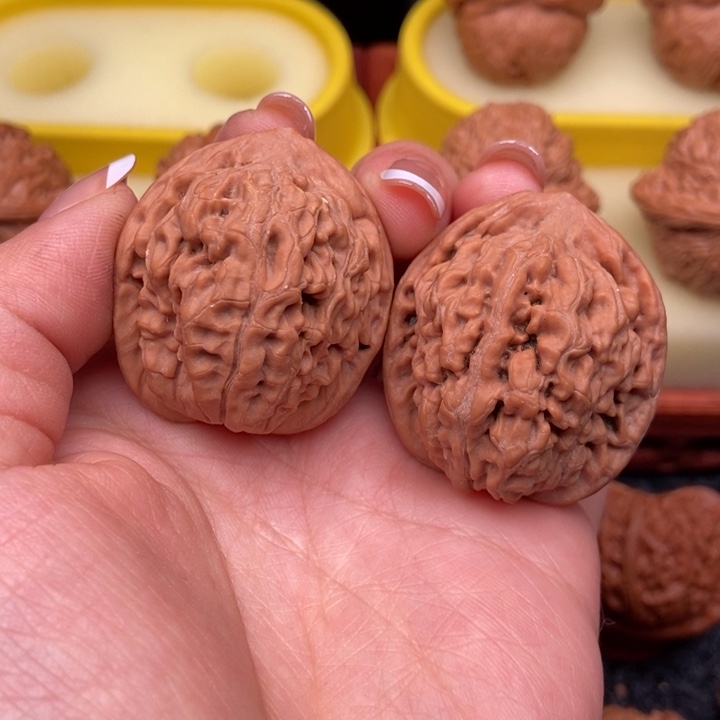 文玩核桃吊坠牧*36全品莲花