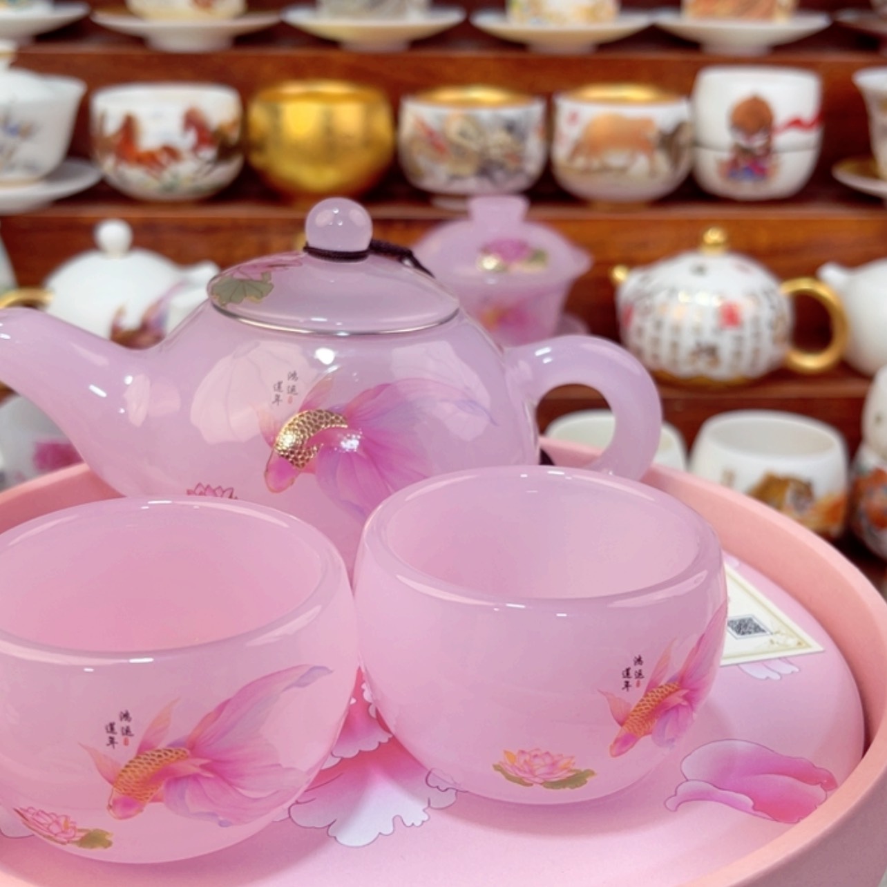 【闪购商品】高货羊脂玉瓷陶瓷茶具