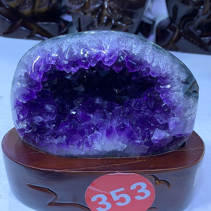 紫晶大型摆件（非配饰）未镶嵌放***星蛋