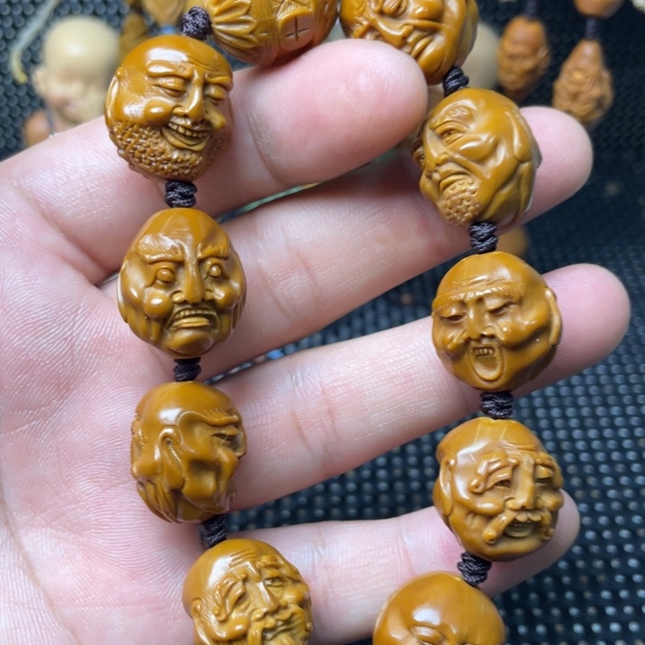 橄榄核手串/手链铁头十八罗汉橄榄核