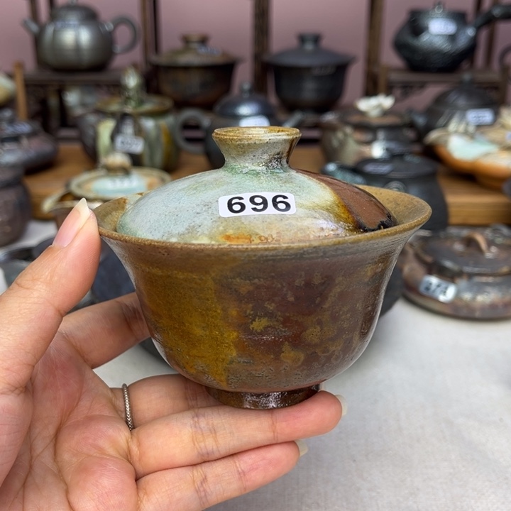 壶裸柴烧陶瓷茶具