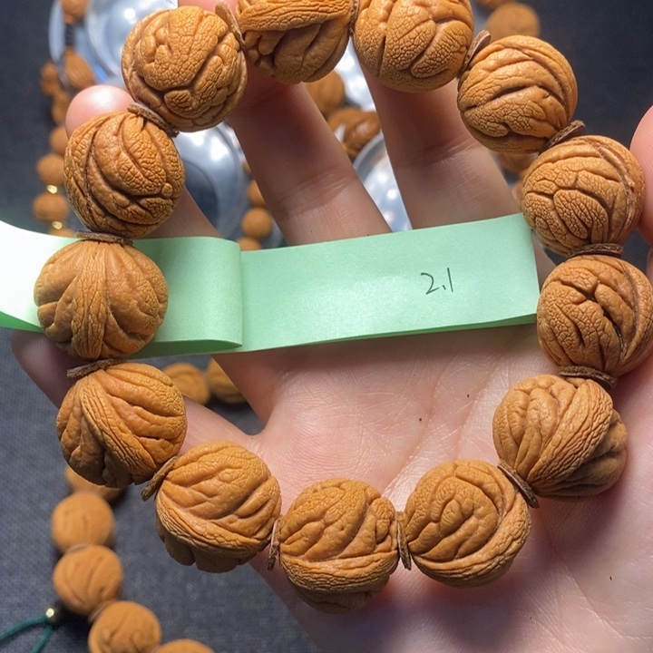 桃核吊坠秦岭山野生桃核