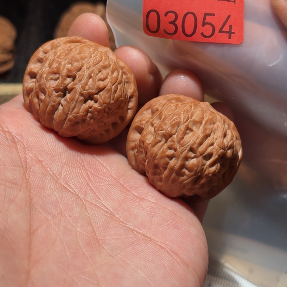 文玩核桃把件乾隆磨