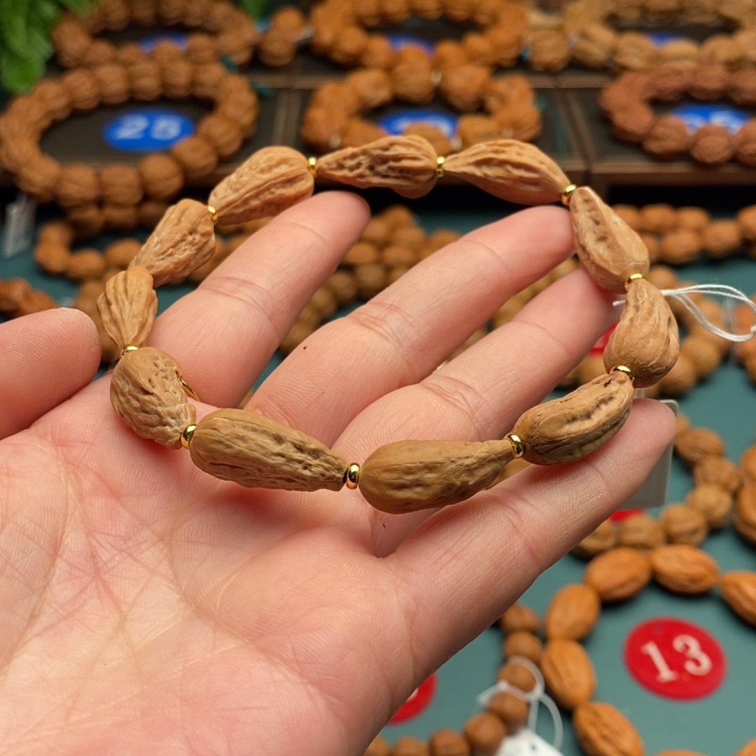 文玩核桃手串11尺寸瓜子