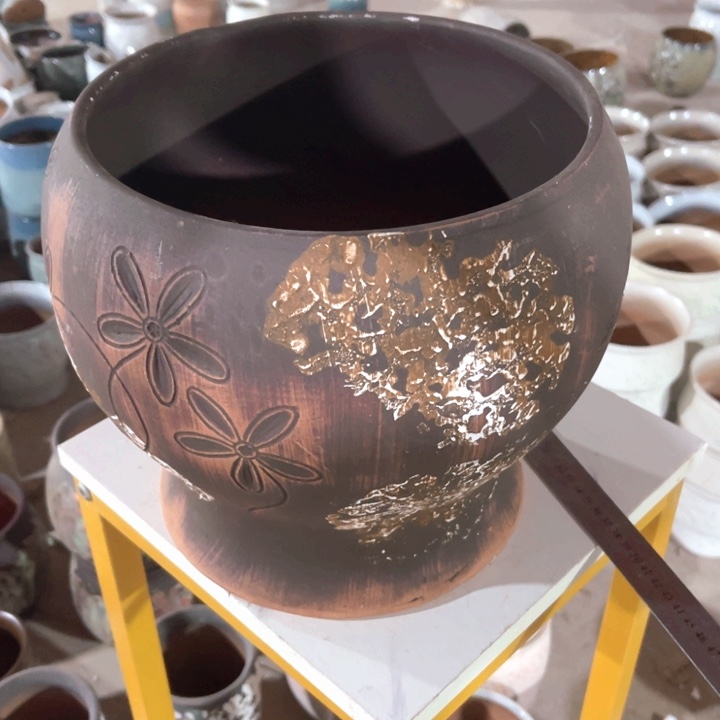 紫砂花盆口径25高度26一只正品