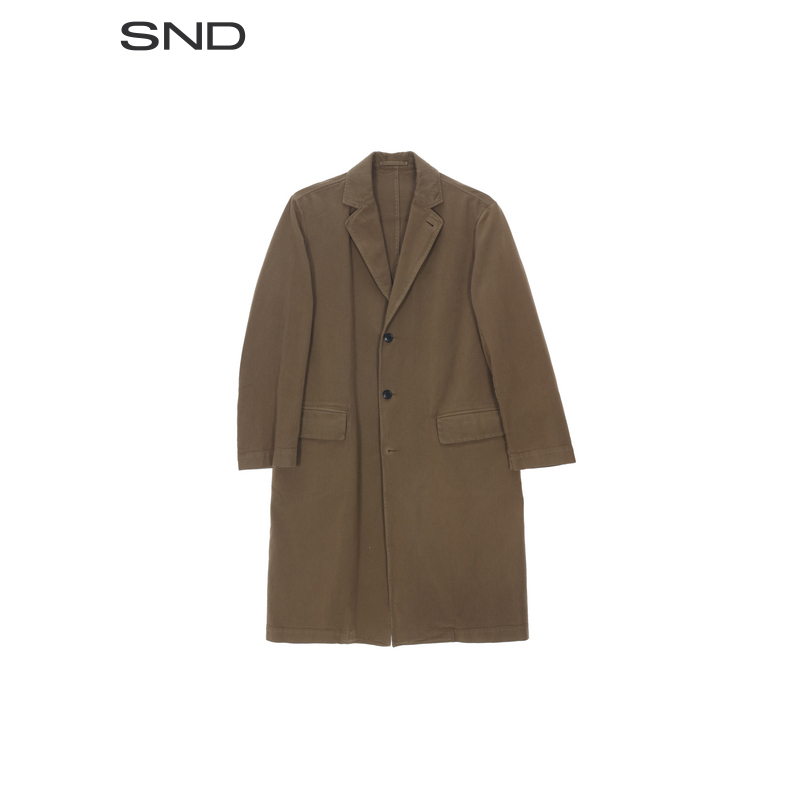 【DVN设计师品牌】SND AW25 裁剪大翻领外套