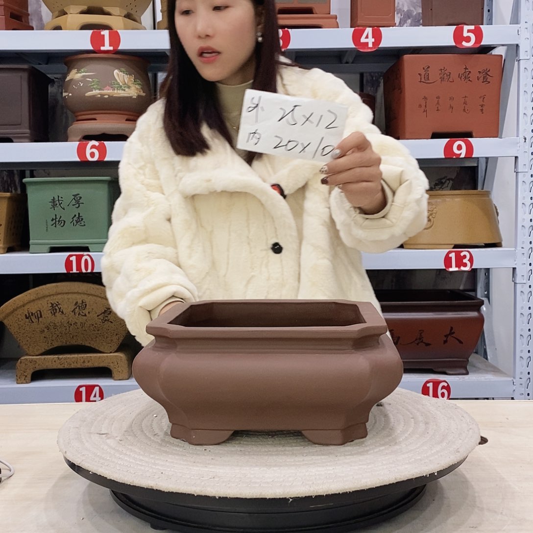 紫砂花盆紫砂花盆