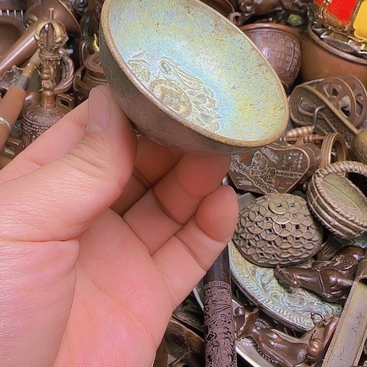 铜器办公室茶室摆件