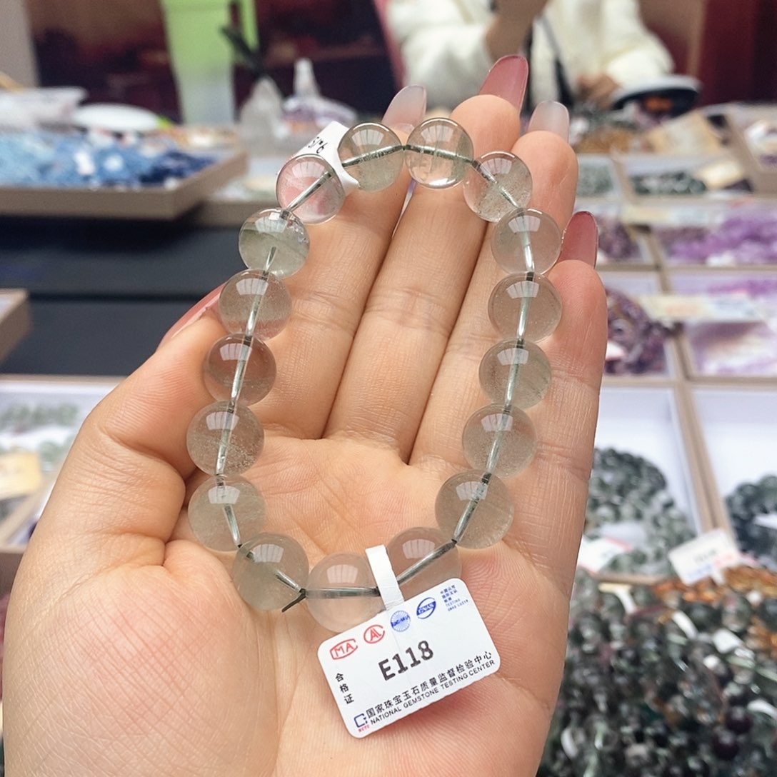 水晶手链未镶嵌?*茶e118绿幽灵