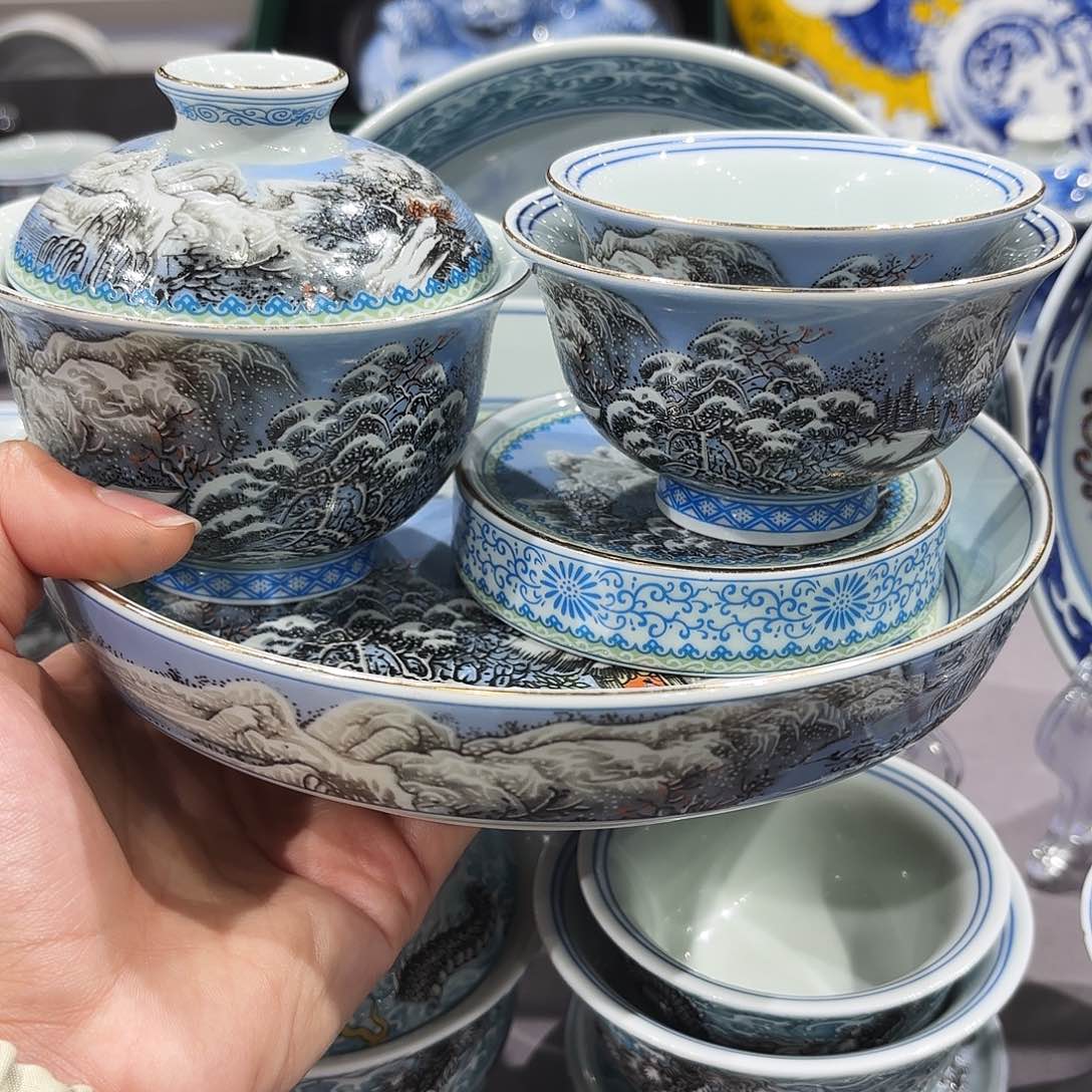 瓷片景德镇瓷器艺术