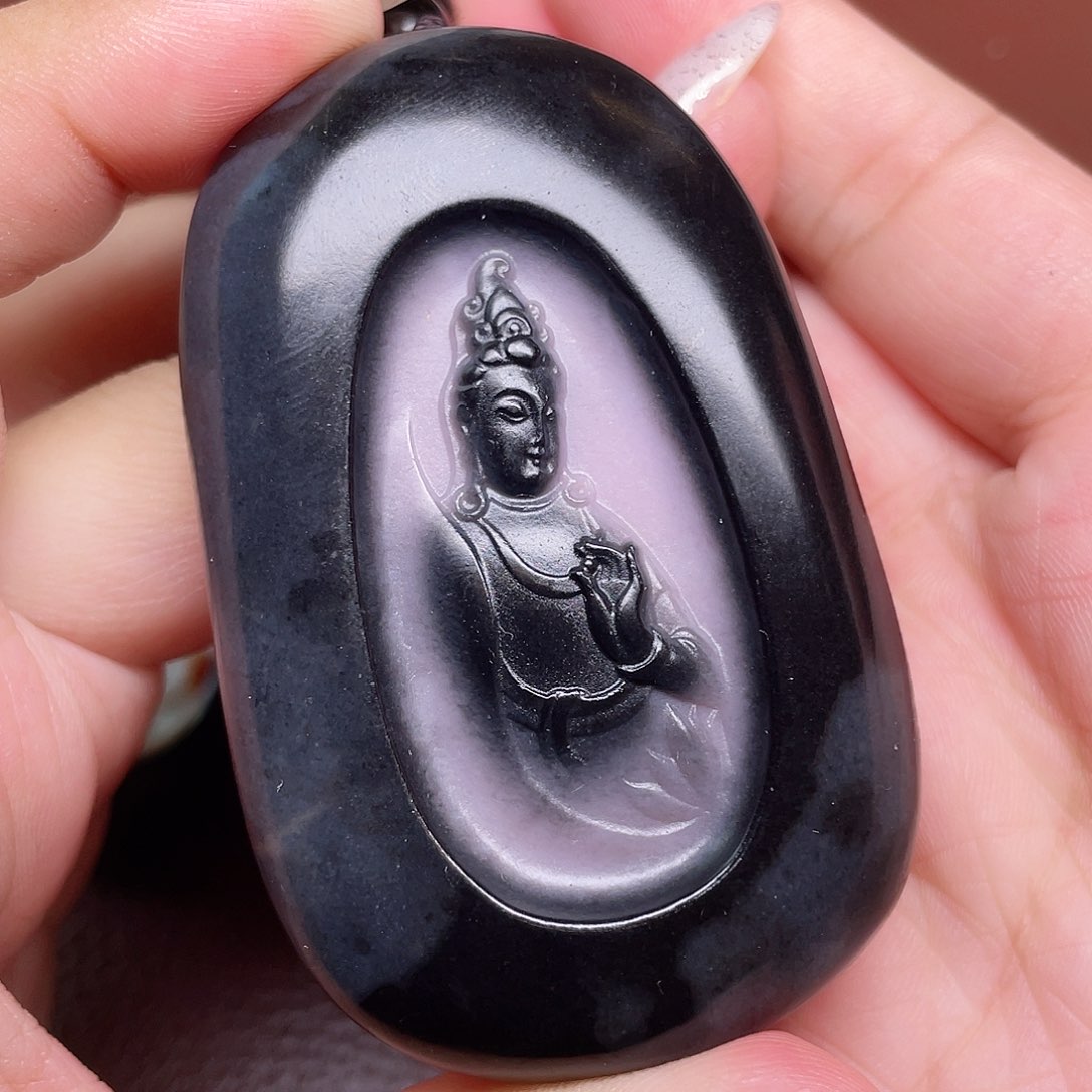 和田玉未镶嵌颈饰赵*