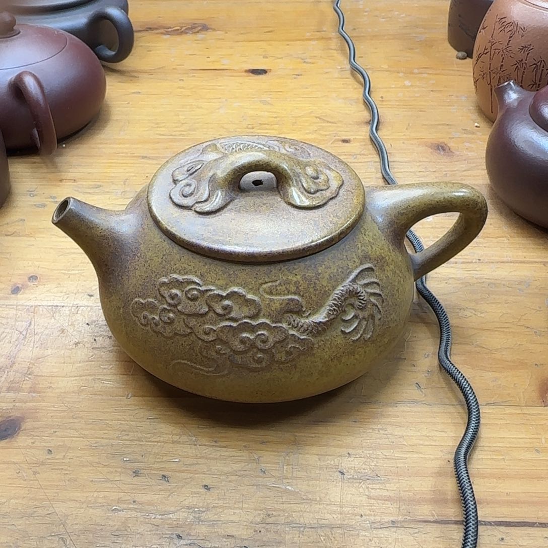 紫砂茶壶民间手艺人全手工制作