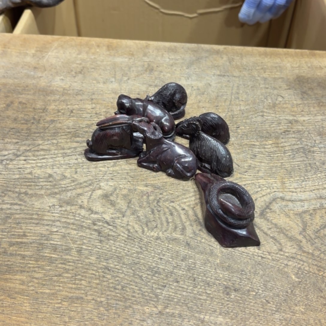 龙***路石雕般若中古美术工艺品