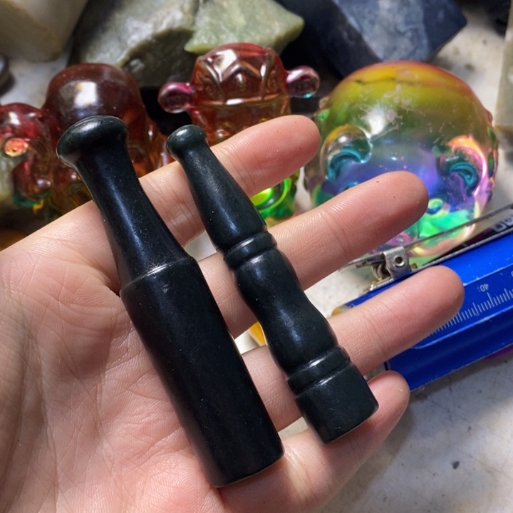 透闪石质玉珠宝半成品未镶嵌