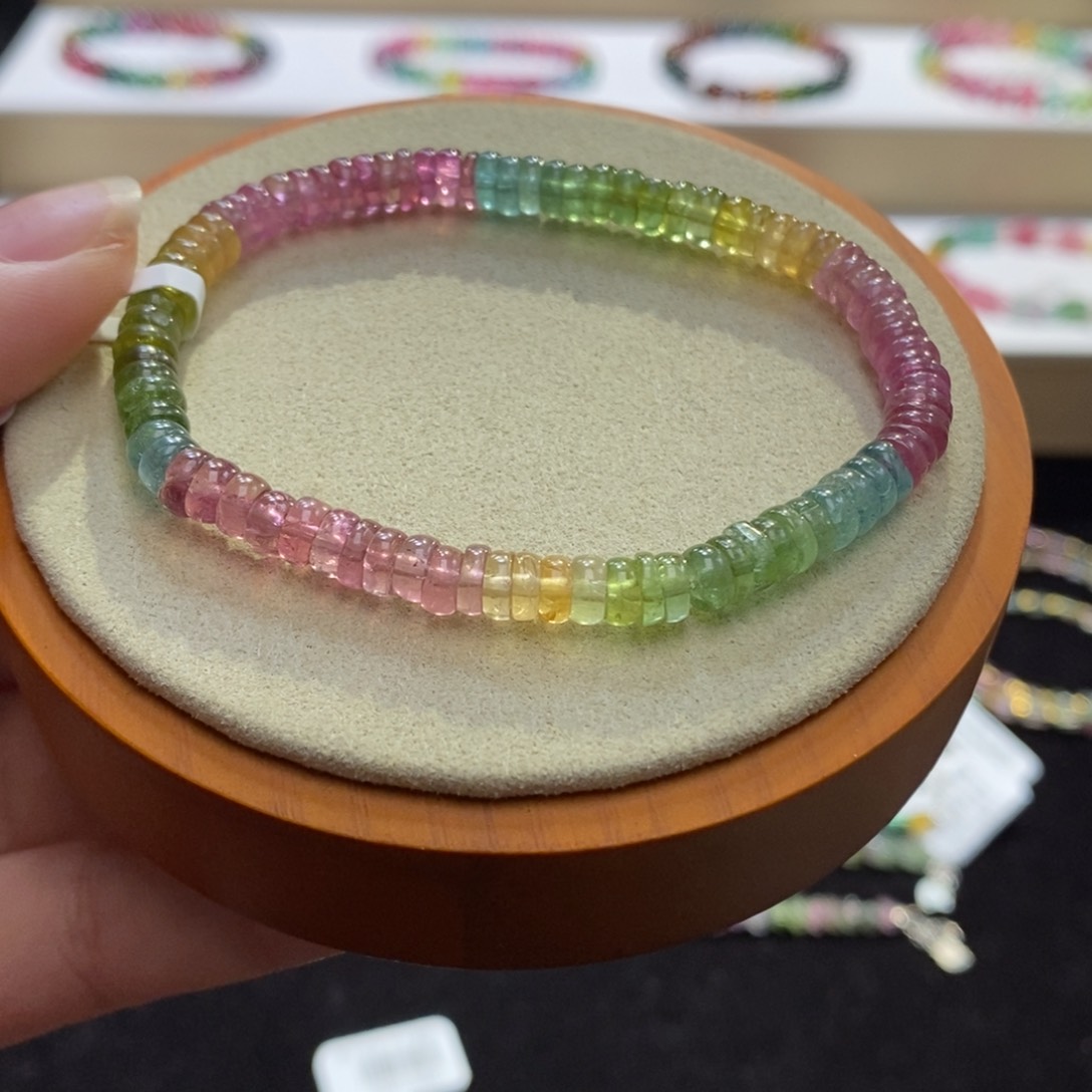 【闪购商品】碧玺手串未镶嵌两天看货期