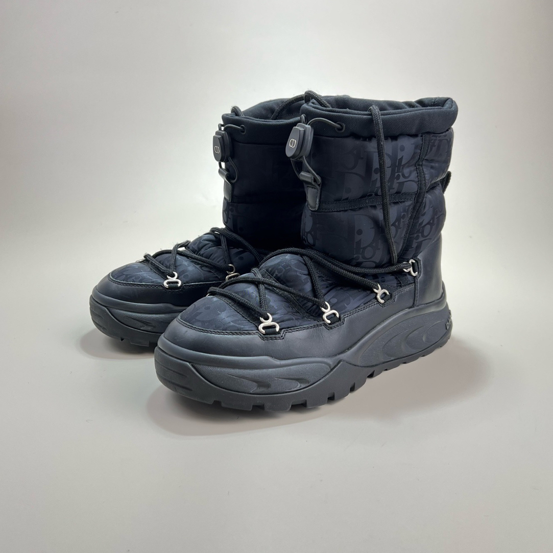 99新 DIOR/迪奥 DIOR迪奥SNOW老花满LOGO雪地靴37码15360