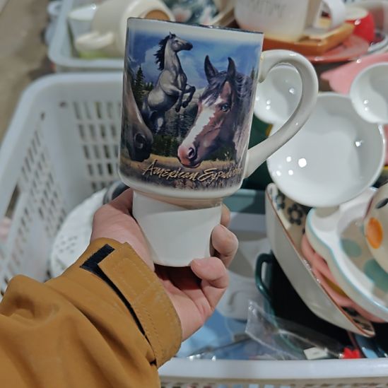 杯陶瓷杯碗盘微瑕疵介意慎拍