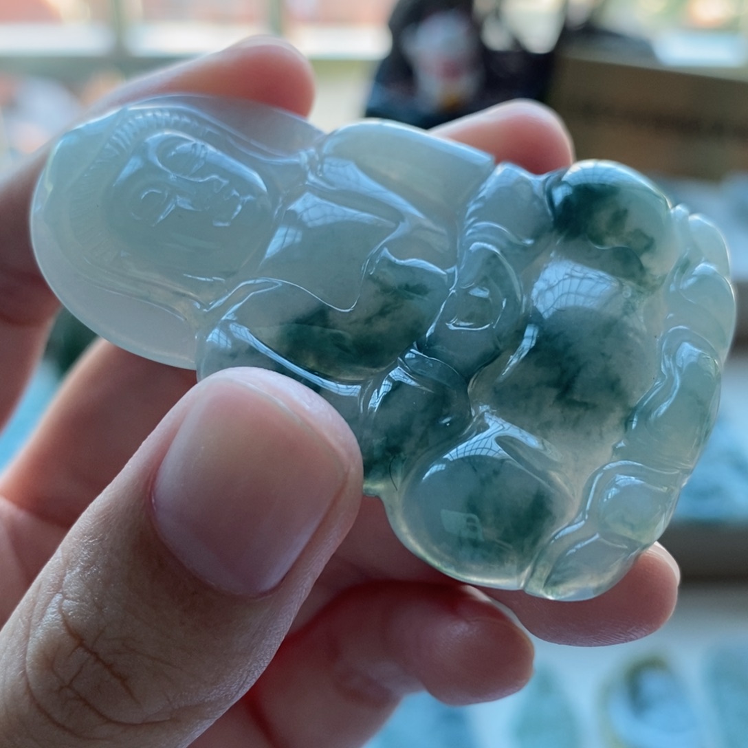 【闪购商品】颈饰未镶嵌翡翠天然缅甸A货翡翠