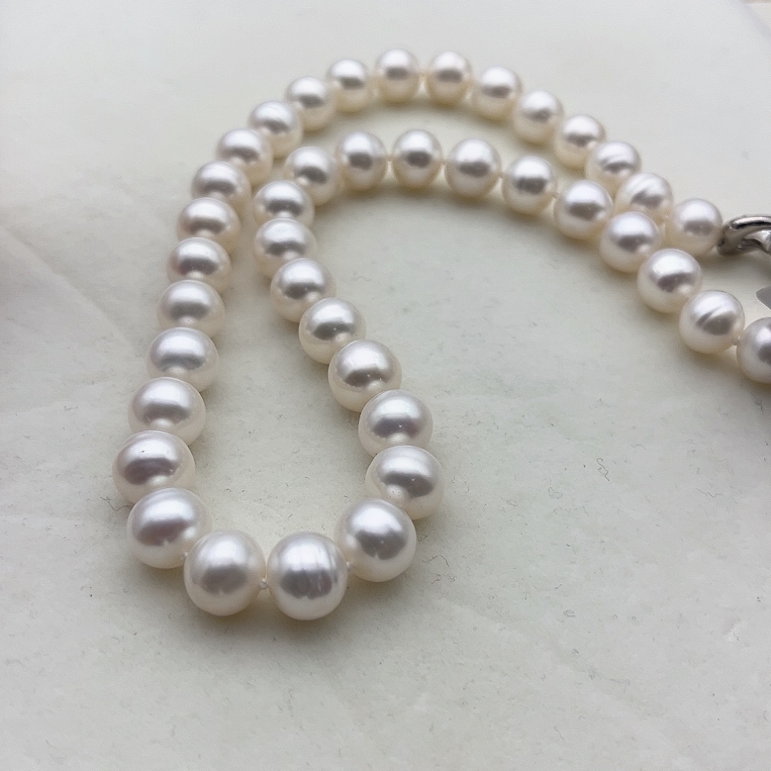 淡水珍珠未镶嵌颈饰卡9-10