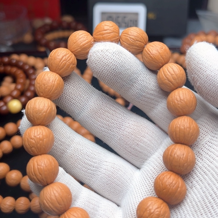 猴头核桃手串不*性聚宝盆