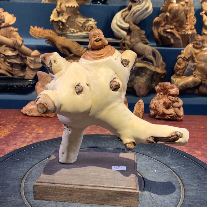 柏木（崖柏）根雕摆件