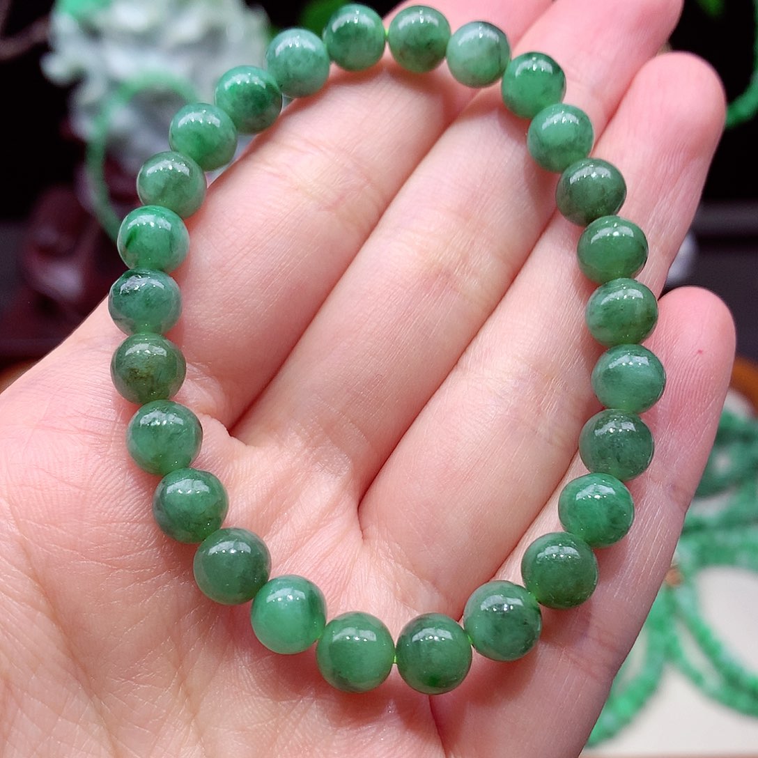 翡翠未镶嵌手链翡翠