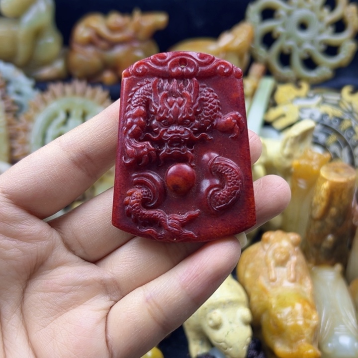 和田玉颈饰未镶嵌13