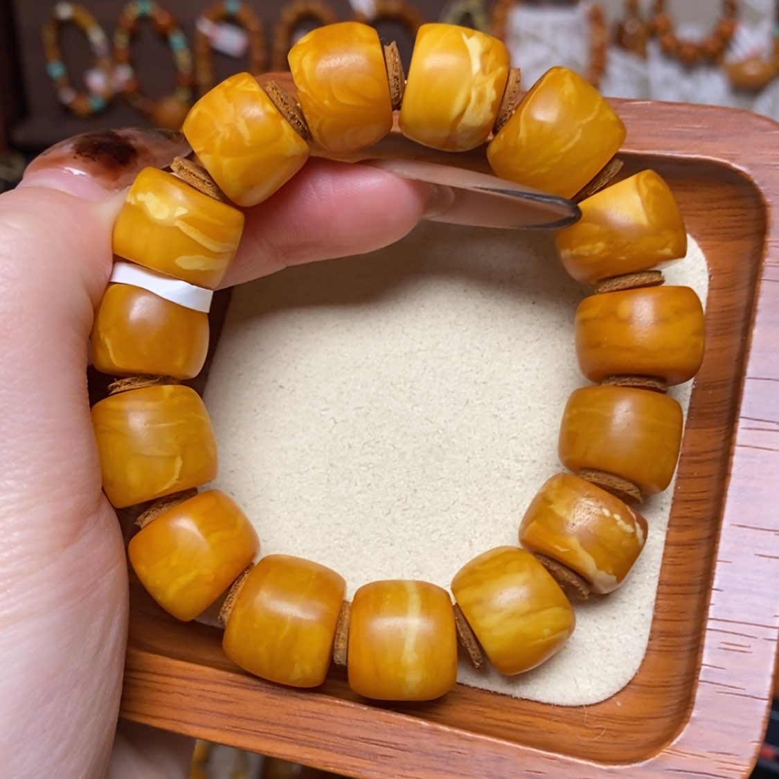 【闪购商品】手链蜜蜡未镶嵌手串