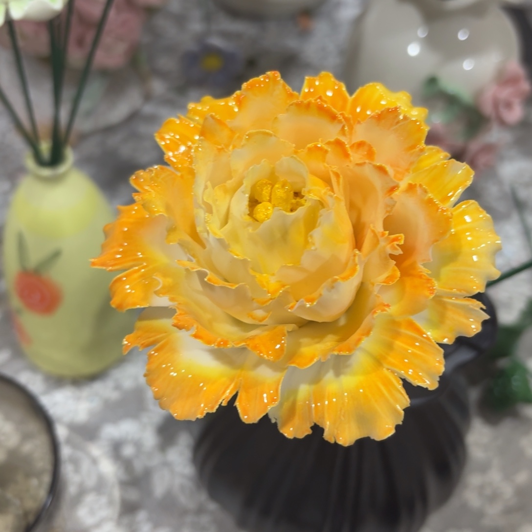 陶瓷花，满20发货， 退款拉黑