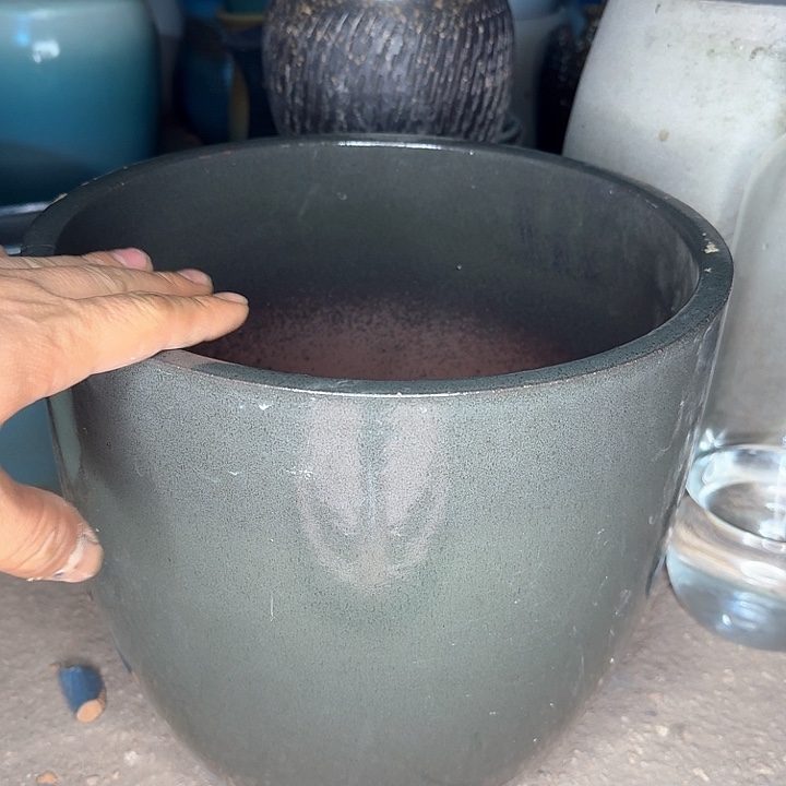 红陶微瑕花盆处理来啦