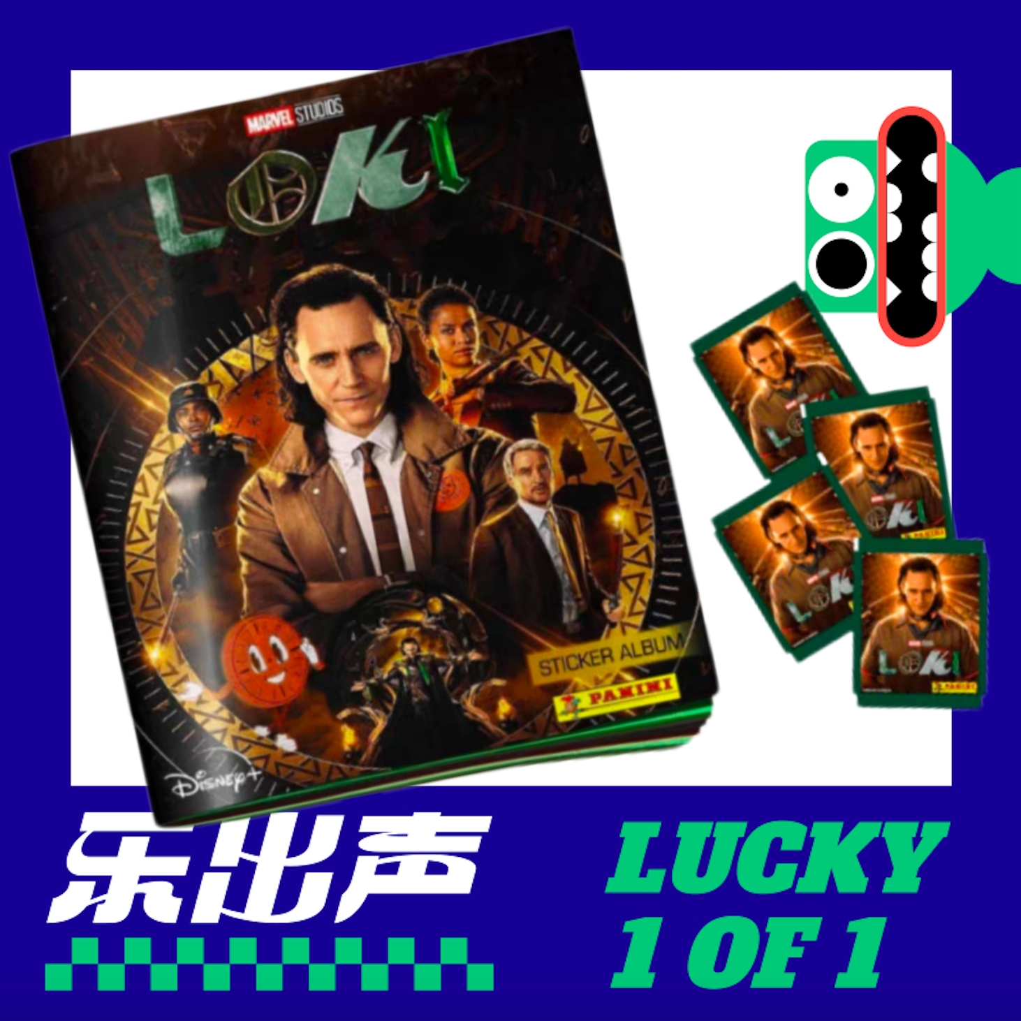 【洛基】loki panini贴纸 每包1硬卡+4贴纸