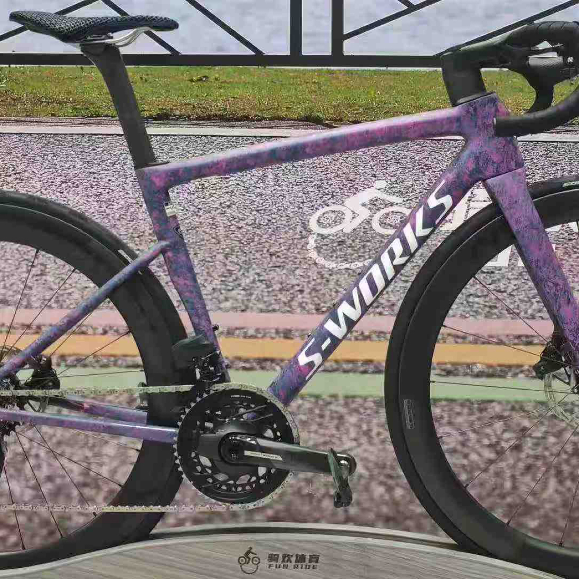 闪电S-Wsl8紫番薯黄金尺码公路车