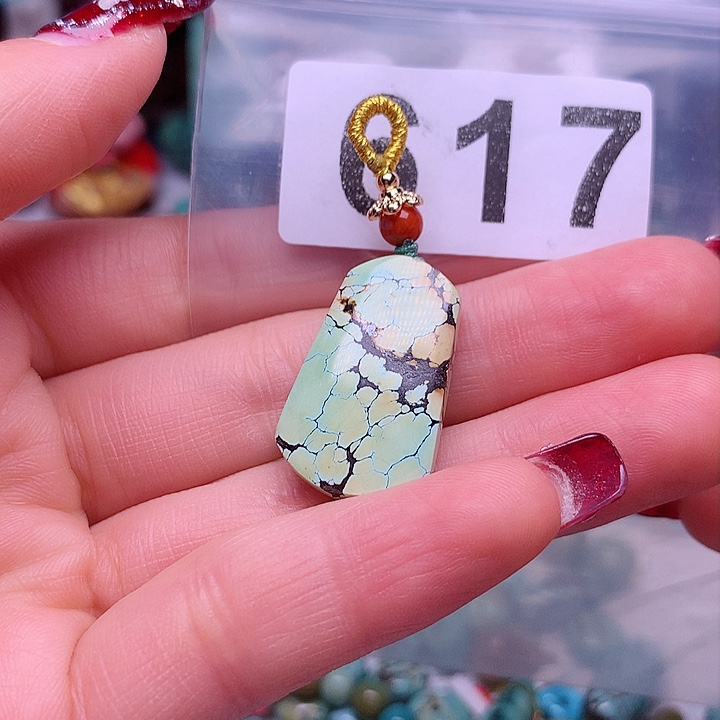 绿松石珠宝奇石未镶嵌