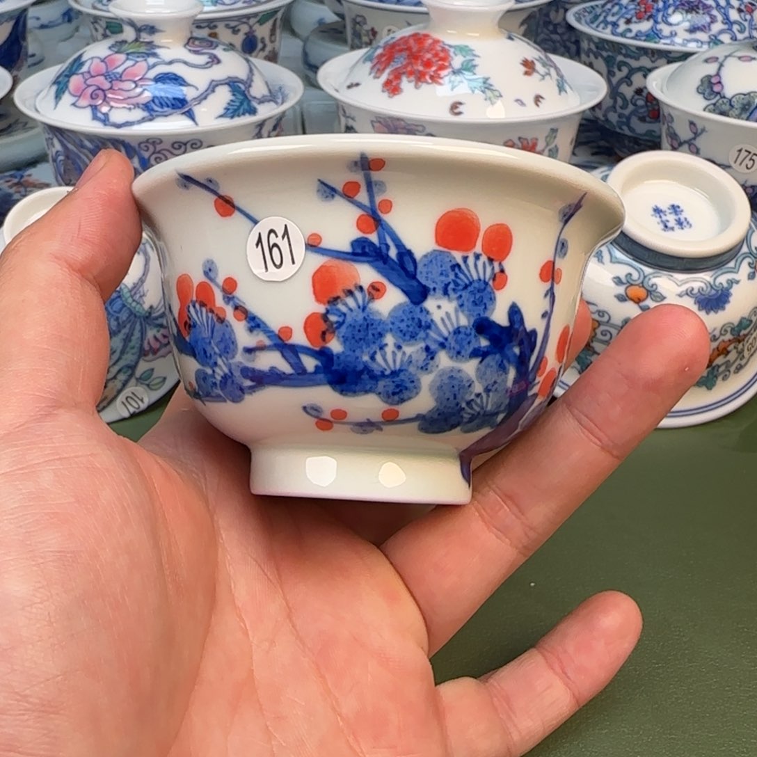 彦祖纯手工手绘茶具161