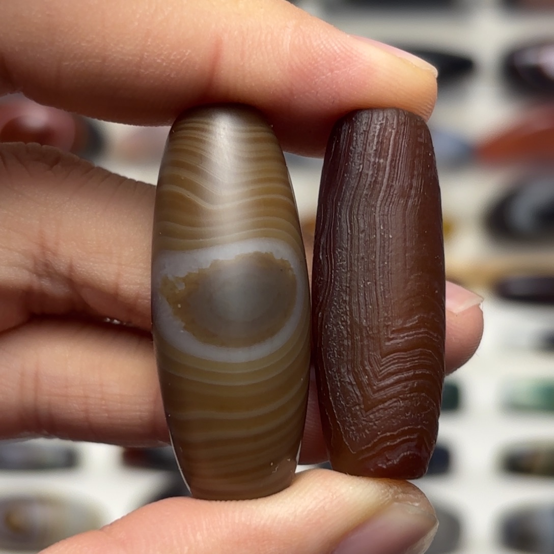 玛瑙/玉髓未镶嵌吊坠微瑕买一送一不退换